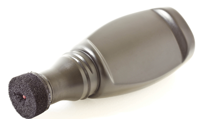 Utilisation de cirage liquide