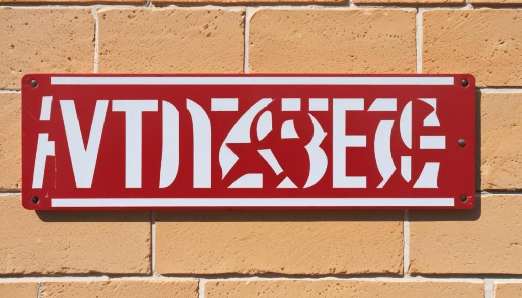 Décoration de bâtiment : Plaques de signalisation de limitation de vitesse