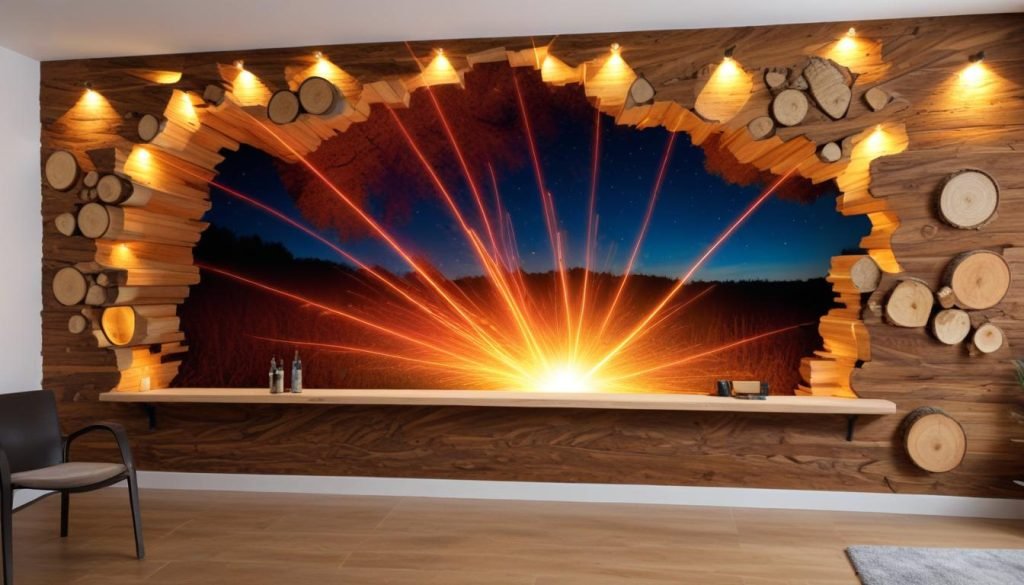 Idées créatives de découpe laser pour les bricoleurs passionnés : Art mural