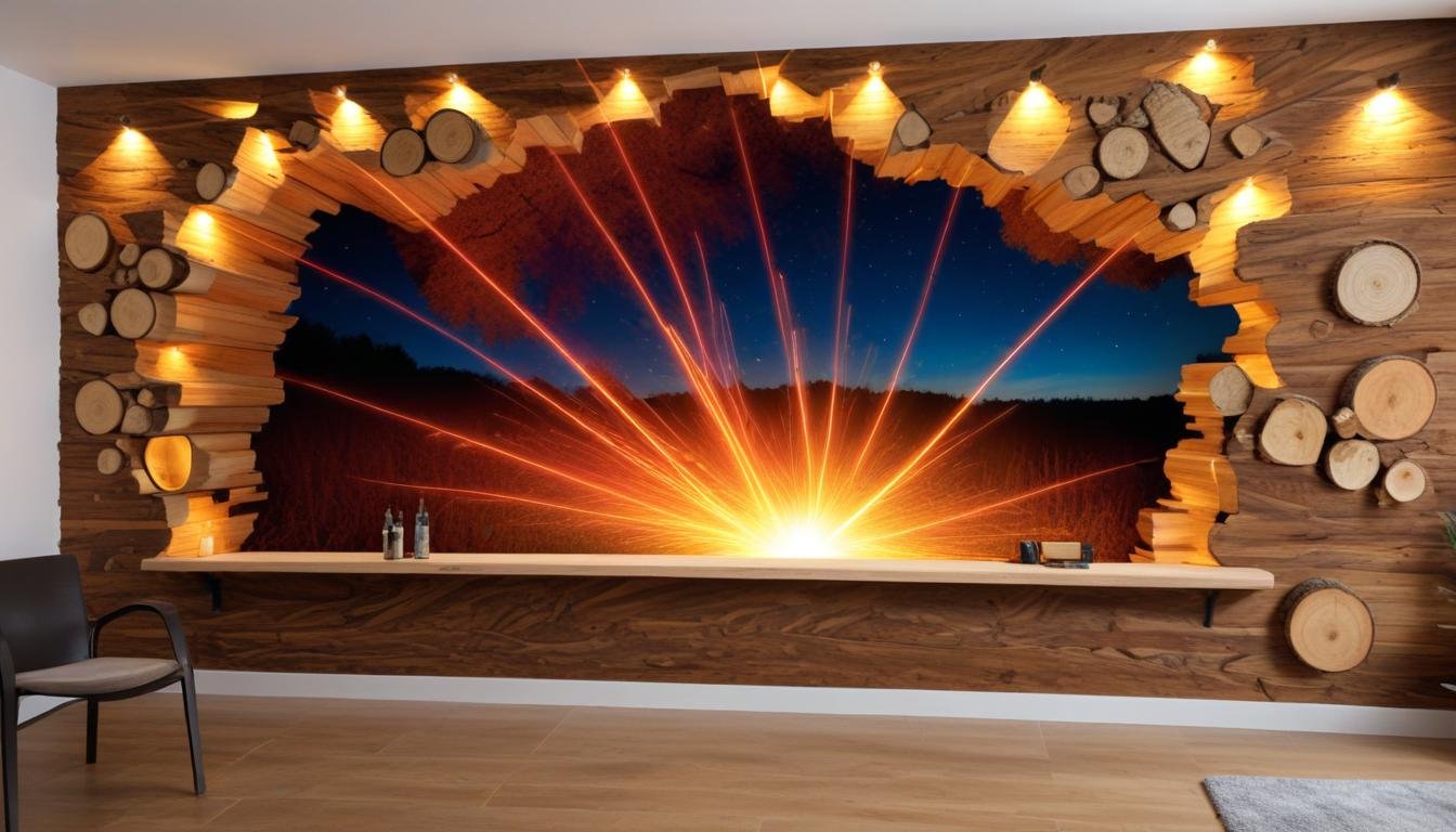 Idées créatives de découpe laser pour les bricoleurs passionnés : Art mural