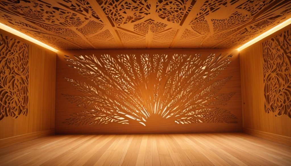 Les techniques de découpe laser pour les décors de théâtre de luxe en bois