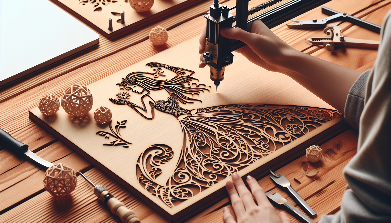 Les techniques de découpe laser pour les panneaux publicitaires en bois