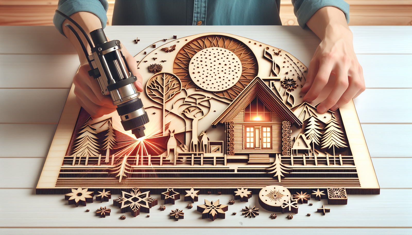 Les techniques de nesting pour optimiser la découpe laser sur bois