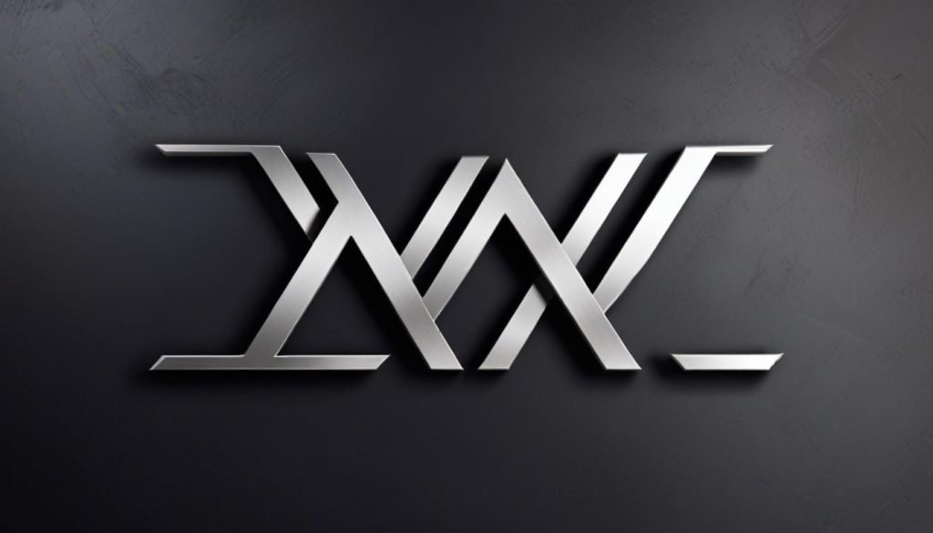 Logo en métal