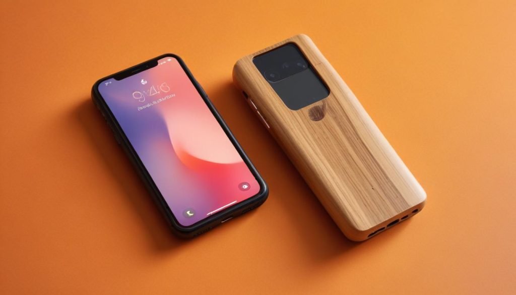 Objets personnalisés : Téléphone portable et housse de téléphone