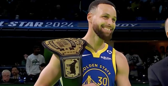 La première bataille de genre à trois points All-Star: Curry bat de justesse et danse pour célébrer l'étreinte de son adversaire Antetokounmpo …