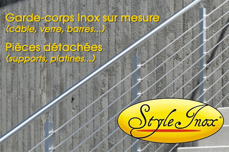 STYLEINOX NORE SITE SPÉCIALISÉ DE GARDE-CORPS EN INOX