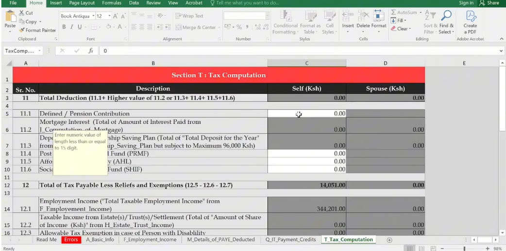 Comment déposer KRA Renvoie à l'aide du formulaire P9