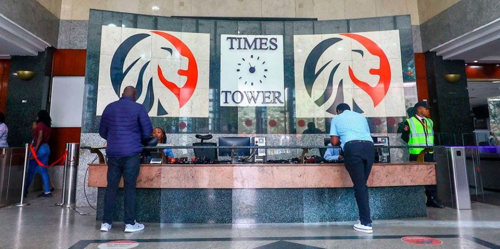 Le siège social de la KRA à Times Tower, Nairobi