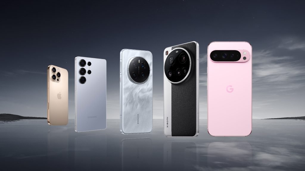 Samsung, Apple, Xiaomi & Co.: Cinq modèles top en comparaison