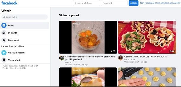 Voir FB sans inscription