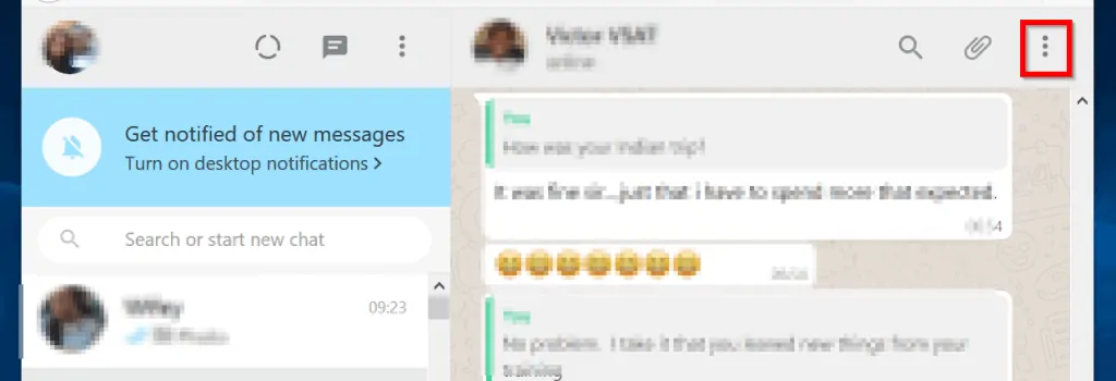 Comment utiliser WhatsApp Web pour mute, supprimer ou effacer plusieurs messages