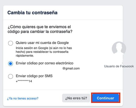 Comment récupérer votre compte Facebook