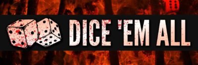 Dice 'Em All Logo