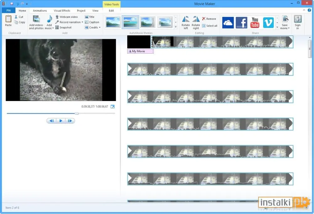 Windows Movie Maker 2012 Build 16.4.3528.0331 – Windows – Télécharger