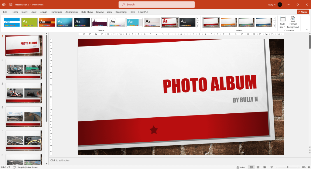 Comment créer un album photo d'apparence professionnelle dans PowerPoint
