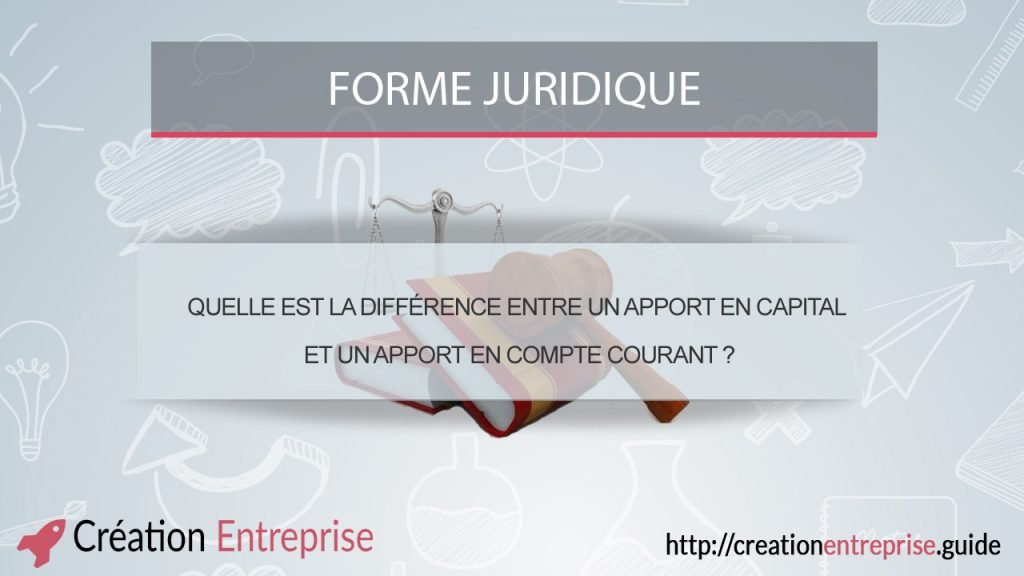Quelle est la différence entre les capitaux et les unport en compte courant?