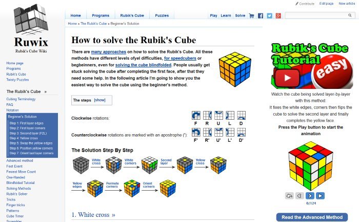 Comment résoudre le cube de Rubik