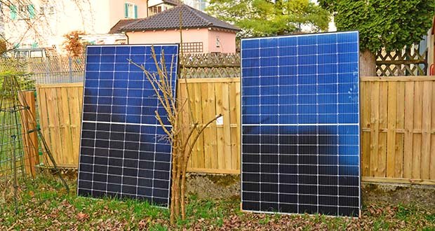 Solakon Balcony Power Plant 600W dans le test - Installation différente pour l'utilisation de la position optimale