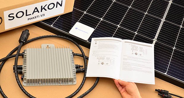 Solakon Balcony Power Plant 600W dans le test - onduleur avec une puissance de sortie maximale de 660 watts