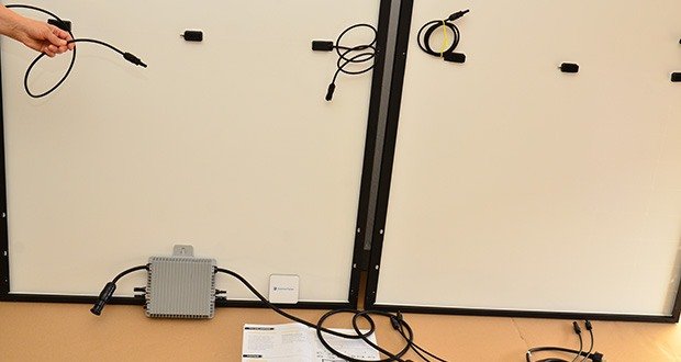 Solakon Balcony Power Plant 600W dans le test - Assemblage à main simple possible