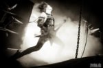 Konzertfotos Der Evil Invaders auf der l'art moderne de la tournée Ablaze 2018.
