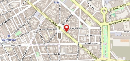 Food et café sur la carte