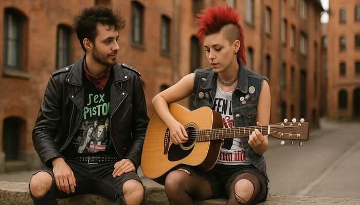 Les groupes punk les plus Célèbres: Légendes, actualité, style et marques pour un vrai look punk.