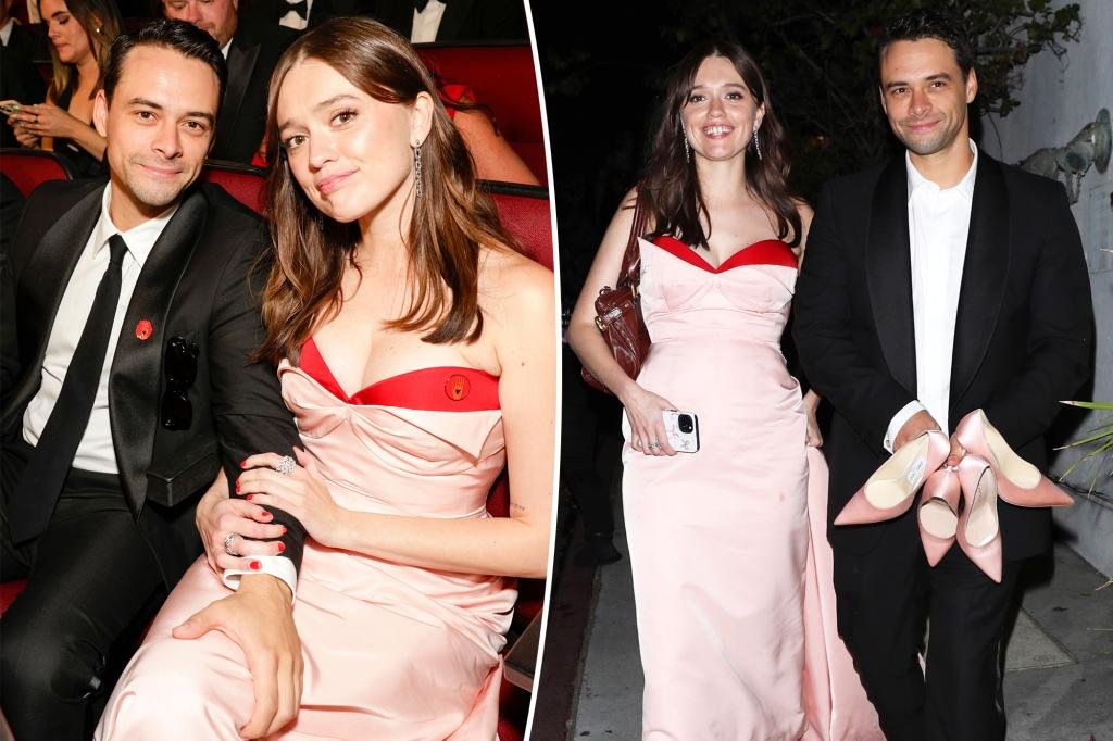 Aimee Lou Wood confirme la romance avec la co-star du «Film Club» Adam Long à Emmys 2025