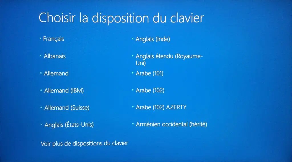 creer-lecteur-de-recuperation-usb-windows-10-disposition-clavier