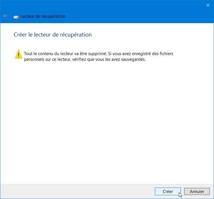 creer-lecteur-de-recuperation-usb-windows-10-contenu-cle-usb-supprime
