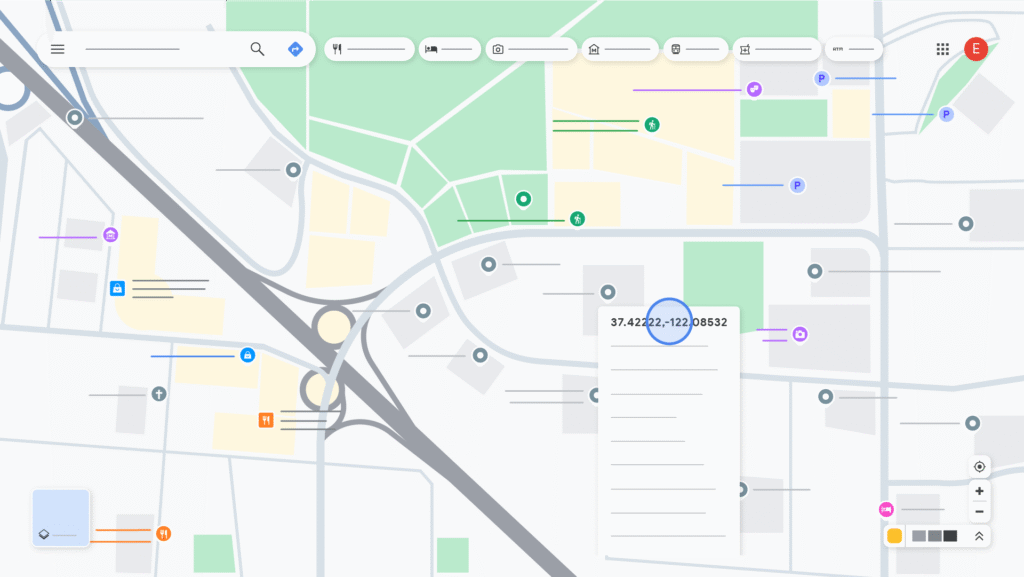 Recherche par latitude et longitude dans Google Maps – Computer