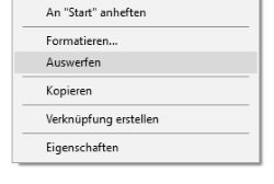 Ouvrez le lecteur avec la combinaison de clés