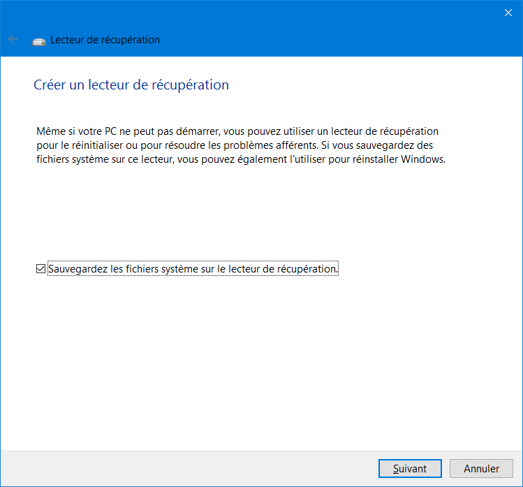 creer-lecteur-de-recuperation-usb-windows-10-menu-demarrer-creer-lecteur-recuperation-sauvegarder-les-fichiers-systeme-lecteur-recuperation