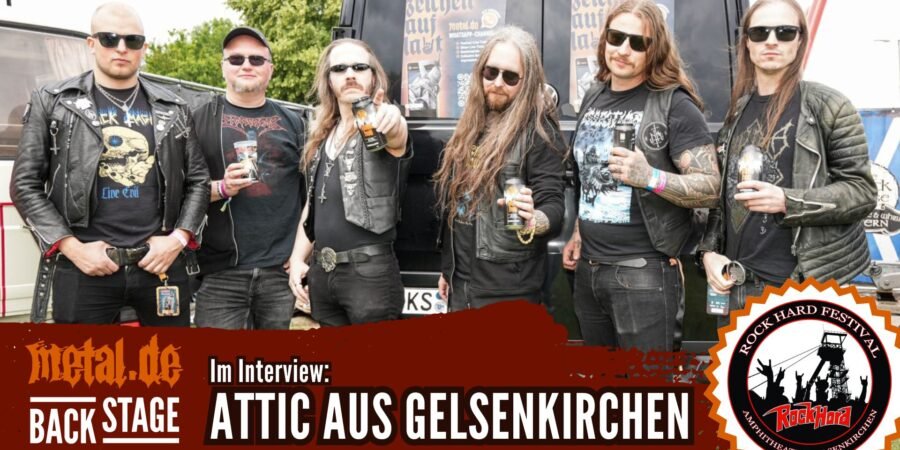 Rock Hard Festival 2025 – Interview MIT Attic • Metal.de