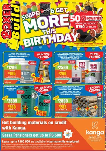 Catalogue Boxer Build à partir du 25/08 ✳️ Boulateur et spéciaux