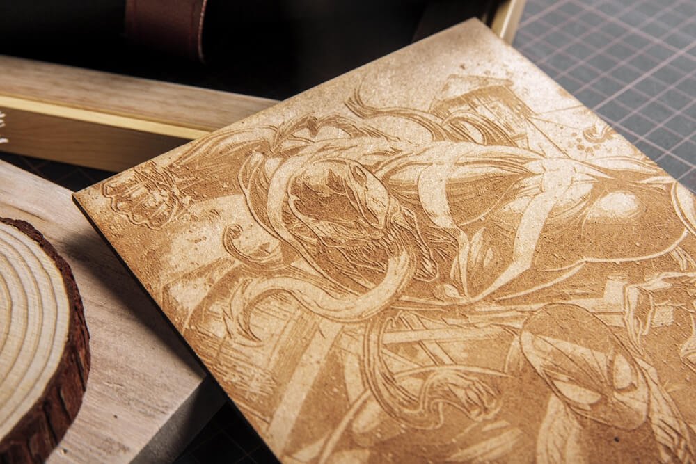 Gravure au laser en bois: guide pour débutant