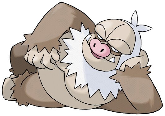 Slaking Pokédex: statistiques, mouvements, évolution et emplacements