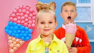 Diana et Roma Candy Town Kids Chanson