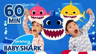 Baby Shark Doo Doo Doo et plus de compilation Baby Shark 1 heure Baby Shark Officiel