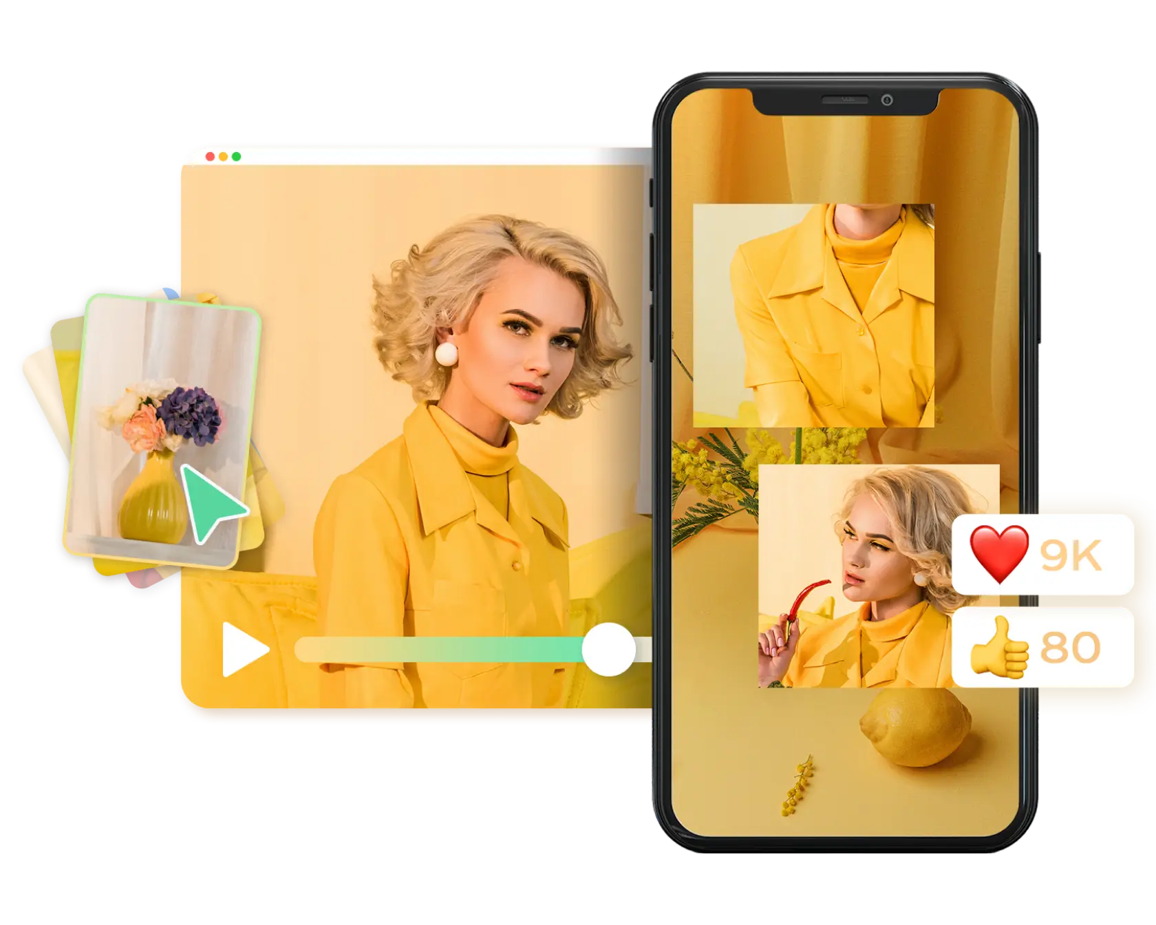 Créer des collages et des crédits dans CapCut