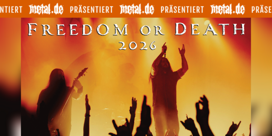 Tournée Freedom Or Death 2026 • metal.de Tournée Freedom Or Death 2026 • metal.de