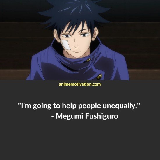 Citations de Megumi Fushiguro