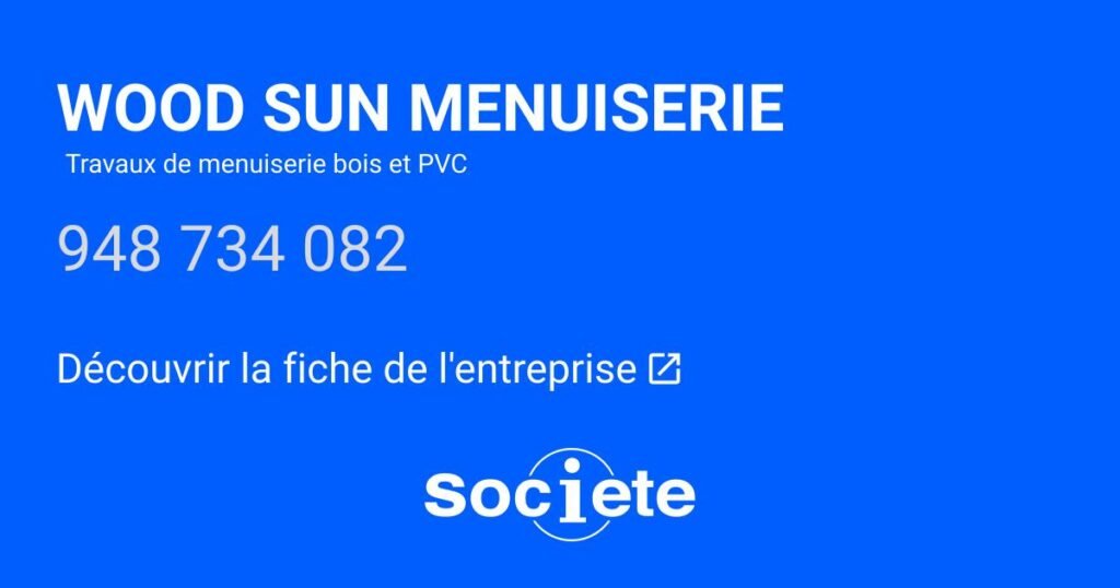 MENUISERIE BOIS SOLEIL – Societe.com MENUISERIE BOIS SOLEIL – Societe.com