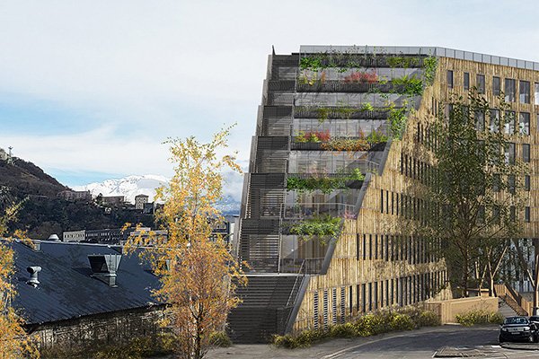 Deux Pyramides d’Argent pour le projet Wood à Grenoble