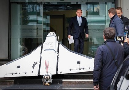 La Moldavie convoque l'ambassadeur de Russie pour la dernière violation de drone et expose un drone à l'extérieur