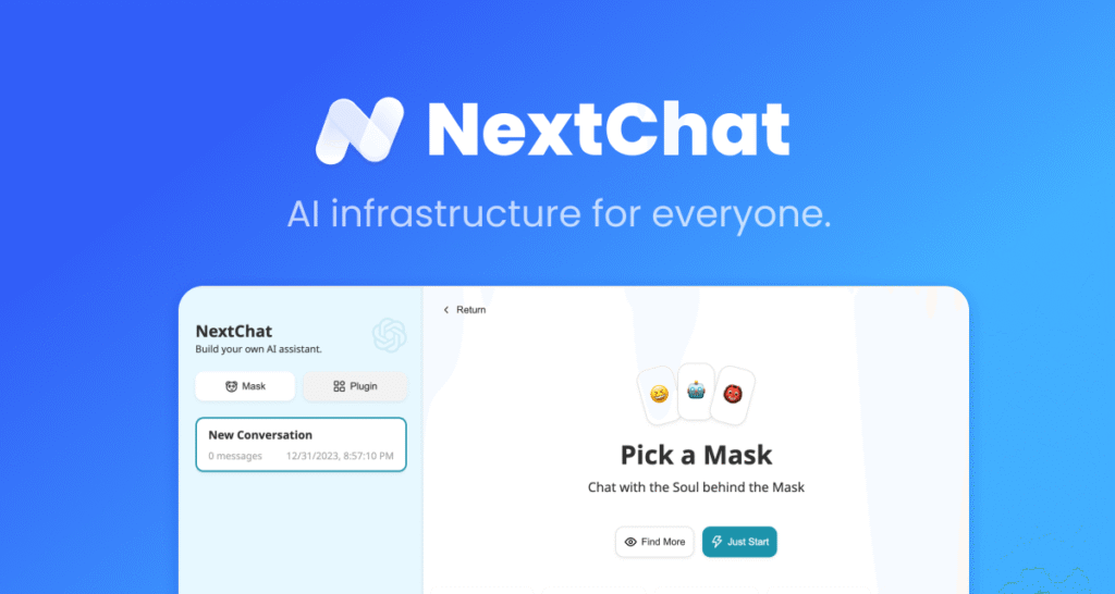 GitHub – ChatGPTNextWeb/NextChat : ✨ Assistant IA léger et rapide. Prise en charge : Web | iOS | MacOS | Android | Linux