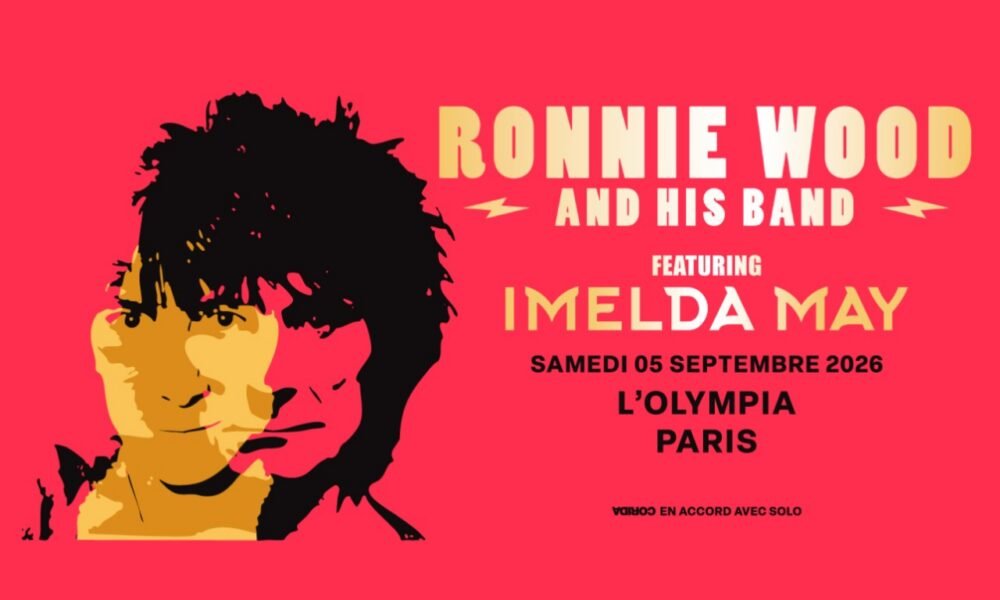Ronnie Wood annonce une nouvelle date française
