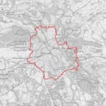 Mapa Warszawy – dokładne granice dzielnic, SCT (akt. 2025 r.)