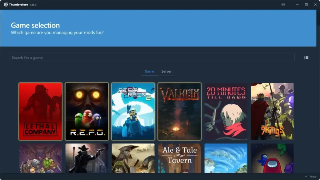 Thunderstore Mod Manager – Application de bureau sur Overwolf Thunderstore Mod Manager – Application de bureau sur Overwolf